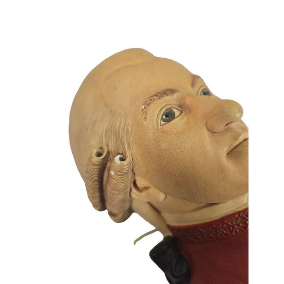 1991 Bossons England Mozart Wall Head Hand-Painted Plaster Bust Music Studio Art - Picture 3 of 7